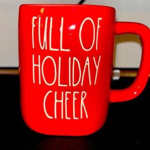 Rae Dunn FULL OF HOLIDAY CHEER mug